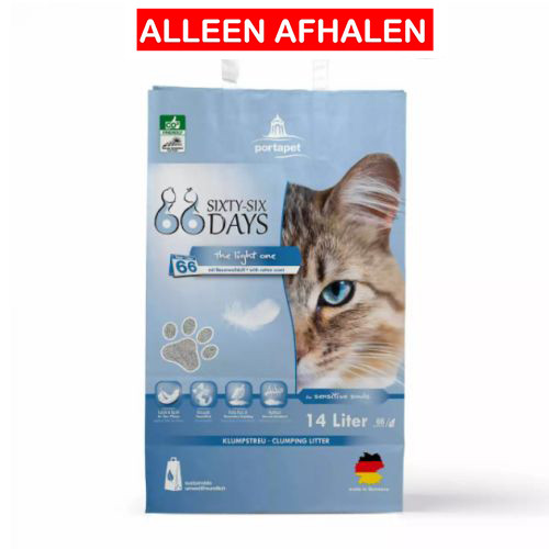 66 Days Cotton lIght 14 Liter Kattenbakvulling