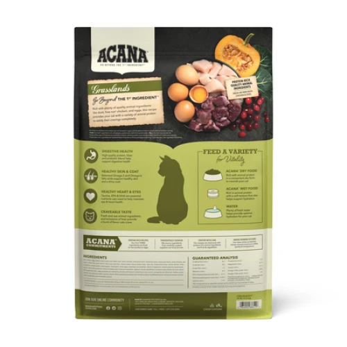 Acana Highest Protein Cat Grasslands Kattenbrokken