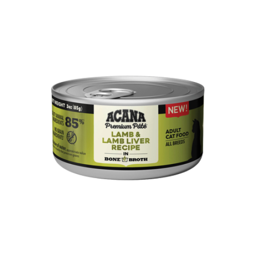 Acana Cat Premium Pate Lamb Recipe 85 gram blikvoeding
