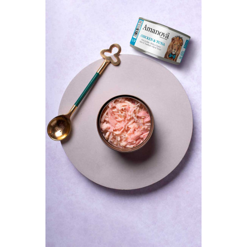 Amanova P05 Chicken & Tuna in broth 70 gram natvoeding