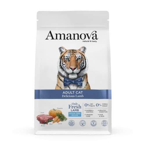 Amanova Grain Free Adult Delicious Lamb Kattenbrokken