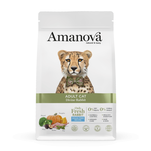 Amanova Grain Free Adult Divine Rabbit Kattenbrokken