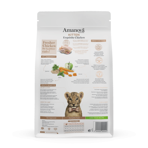 Amanova Low Grain Kitten Exquisite Chicken Kattenbrokken