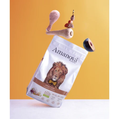 Amanova Low Grain Adult Exquisite Chicken Kattenbrokken