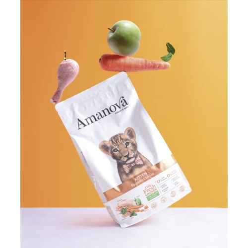 Amanova Low Grain Kitten Exquisite Chicken Kattenbrokken