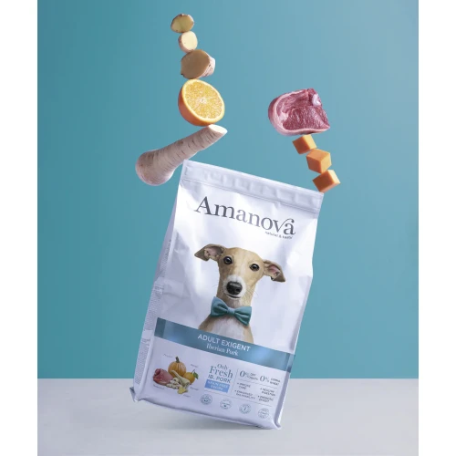 Amanova Grain Free Adult Exigent Iberian Pork Hondenbrokken