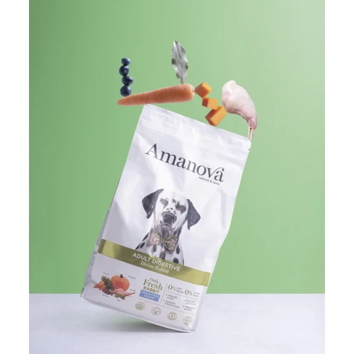 Amanova Grain Free Adult Digestive Divine Rabbit Hondenbrokken