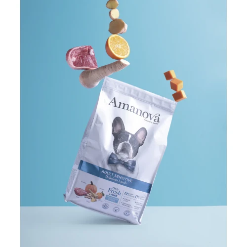 Amanova Grain Free Adult Mini Sensitive Delicious Lamb Hondenbrokken