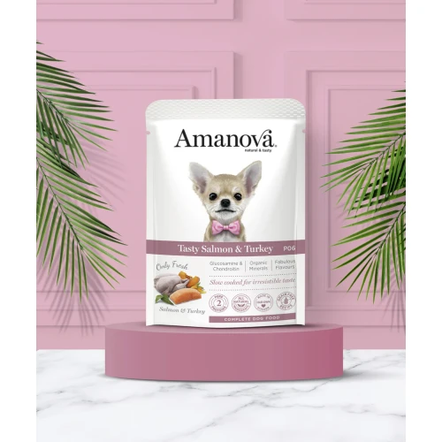 Amanova Natvoeding Adult Tasty Salmon & Turkey