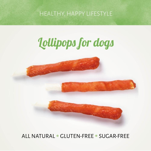 Antos Chicken D'light Lollies Hondensnack 400 gram