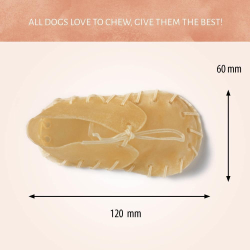 Buffelhuid kauwschoentje 12 cm 2 pcs