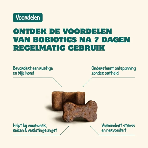 Bobiotics Angst & Stress (vleesvrij) 60 snoepjes