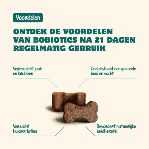 Bobiotics Probiotica Anti-jeuk & Allergie (vleesvrij) 60 snoepjes