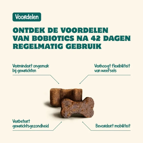 Bobiotics Heup & Gewrichten(vleesvrij) 60 snoepjes