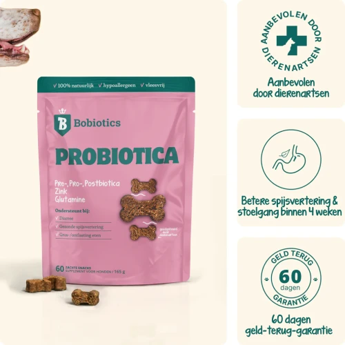 Bobiotics Probiotica Maag & Darm (vleesvrij) 60 snoepjes