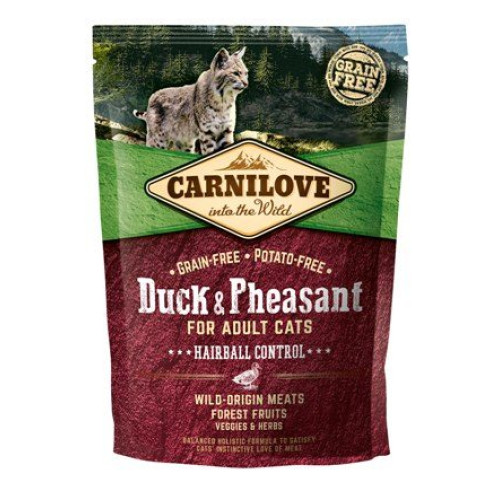 Carnilove Cat Grain Free Duck & Pheasant Adult Hairball