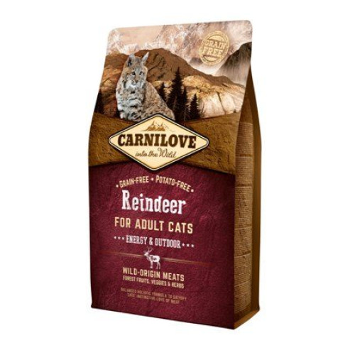 Carnilove Cat Grain Free Reindeer Adult Energy & Outdoor