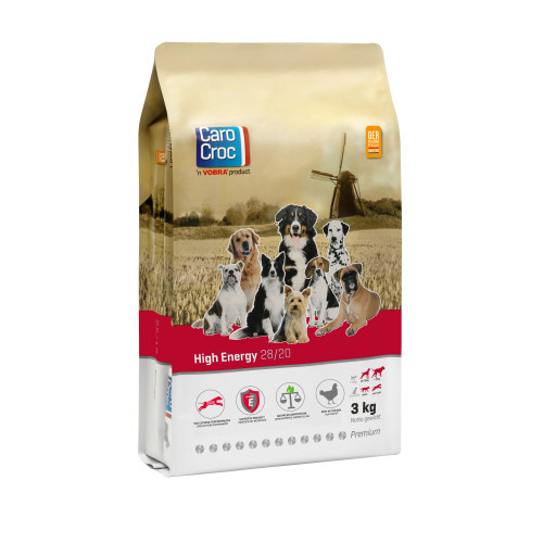 CaroCroc High Energy Hondenbrokken