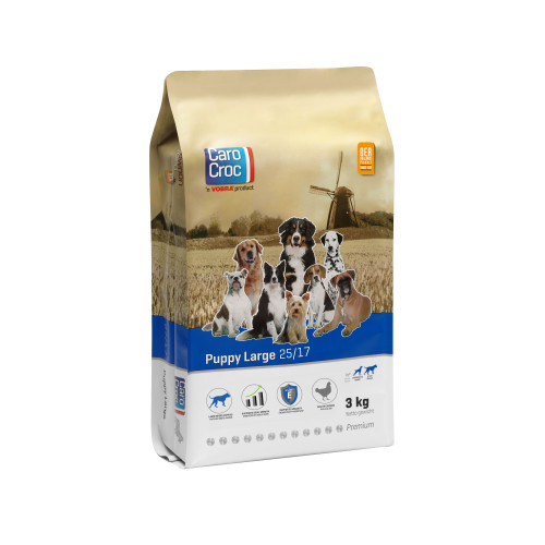 CaroCroc Puppy Large Hondenbrokken