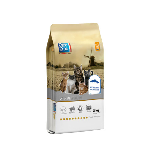 CaroCroc with Fish Kattenbrokken