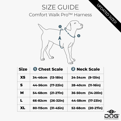 Dog Copenhagen Comfort Walk Pro Harness Mocca 3.0