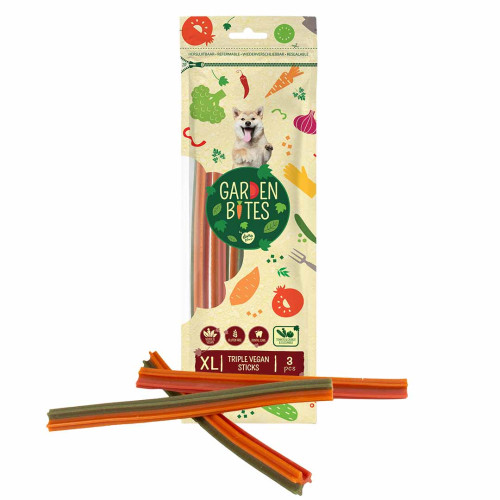 Garden Bites Triple Vegan Sticks XL 3 stuks - 25 cm