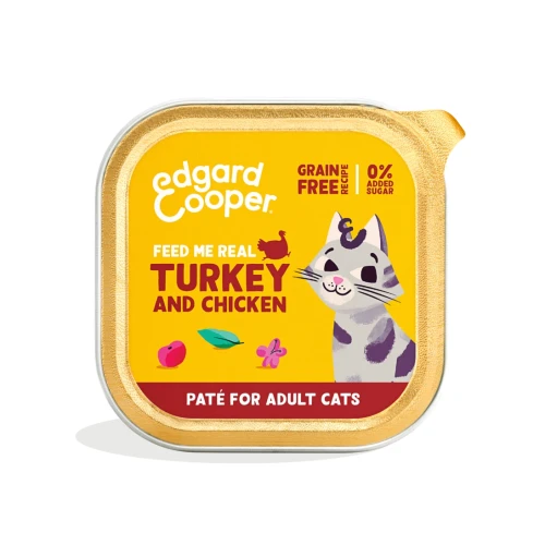 Edgard & Cooper Kattenvoeding Kuipje Adult 85 gram