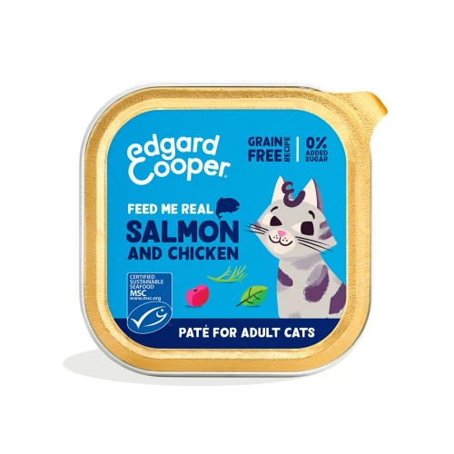 Edgard & Cooper Kattenvoeding Kuipje Adult 85 gram