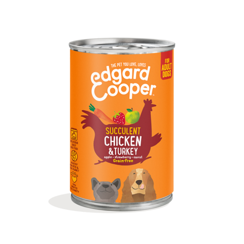 Edgard & Cooper Hondenvoer Blik 400 gram Adult