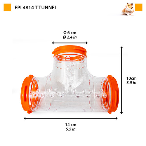 Ferplast Hamsterbuis Tube FPI 4814 T Tunnel