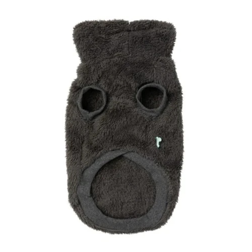 Fuzzyard Hondenjas Sweater Turtle Teddy Carbon Black
