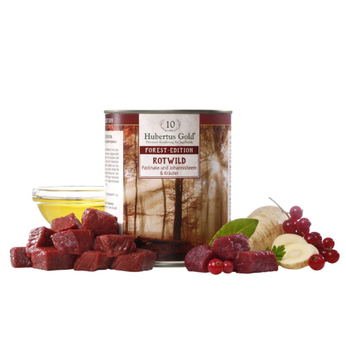 Hubertus Gold Seizoensmenu Forest Edition ‘Rotwild’ (hert en ree) 800 gram