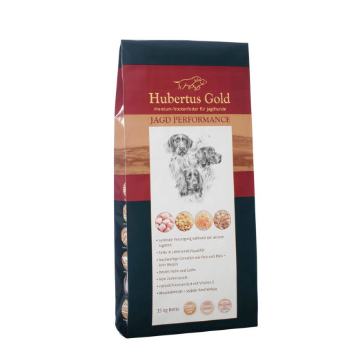 Hubertus Gold Jacht Performance 14 kg hondenbrokken