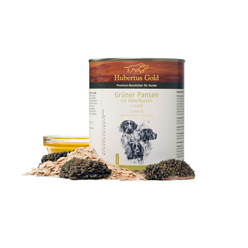 Hubertus Gold Menu groene (runder)pens 800 gram