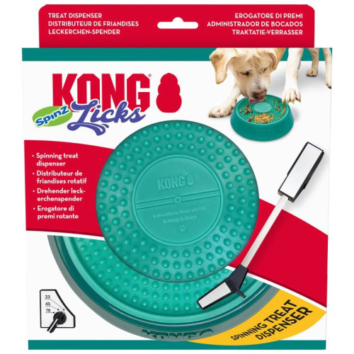 Kong Licks Spinz Large groen likmat