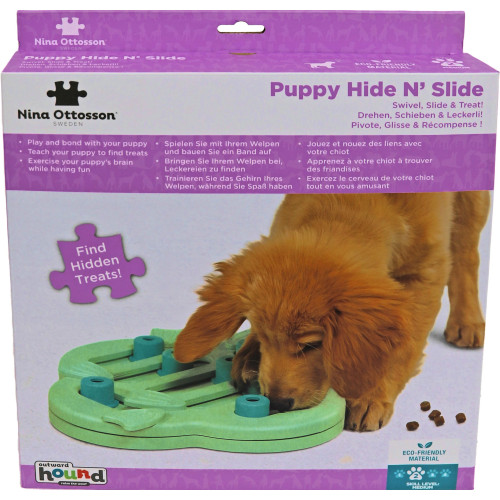 Nina Ottosson Puppy  Hide 'n Slide Voerspeelgoed Level 2