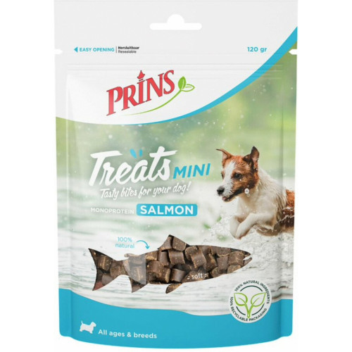 Prins Treats Mini Salmon 120 gram