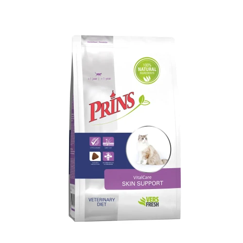 Prins VitalCare Veterinary Diet Skin Support 1,5 kilo Kattenbrokken