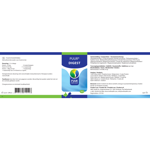 Puur Digest 100 gram
