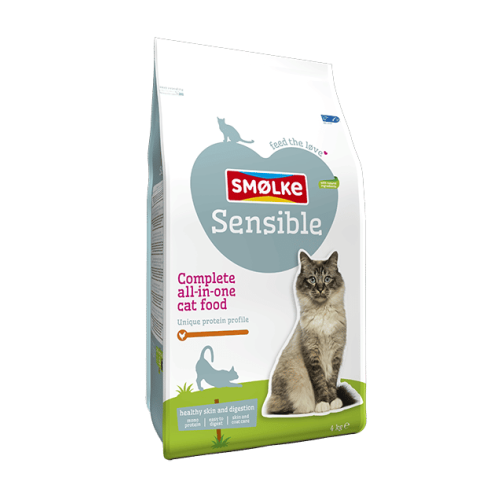 Smolke sensitive cat