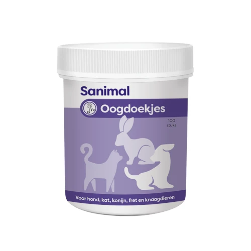 Sanimal Oogdoekjes 100 stuks