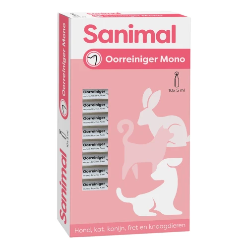 Sanimal Oorreinger Mono 10 x 5 ml