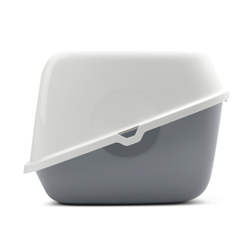 Savic Nestor Giant Kattenbak grijs/wit