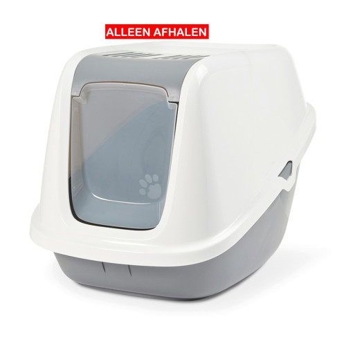 Savic Nestor Giant Kattenbak grijs/wit