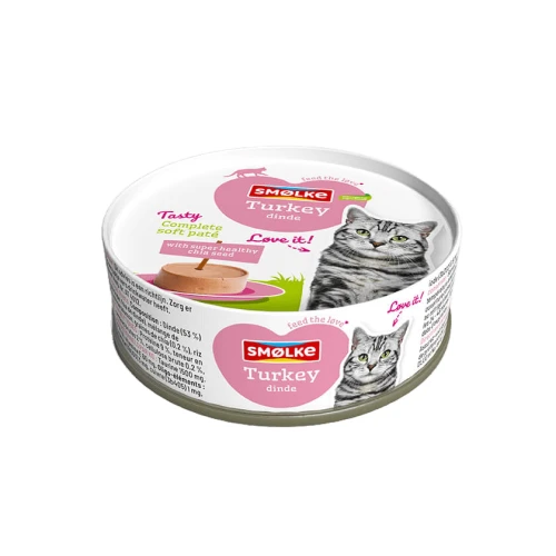 Smolke Soft Paté Turkey Kat 80 gram