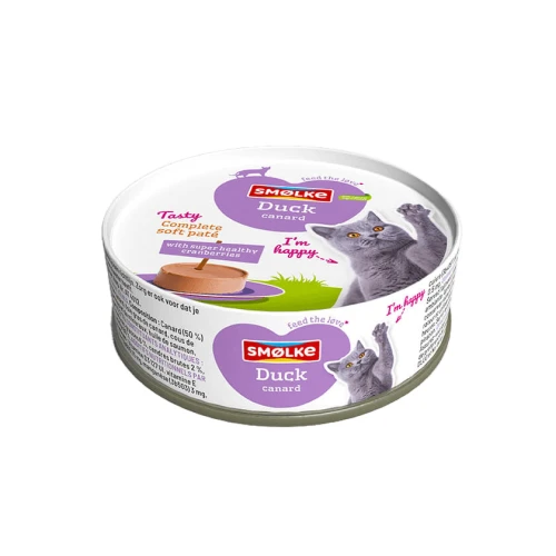 Smolke Soft Paté Duck Kat 80 gram