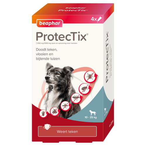 Beaphar protecTix hond 4 pipetten