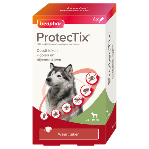 Beaphar protecTix hond 4 pipetten