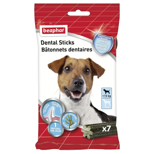 Beaphar Dental sticks kleine hond (tot 10 kg) 4 x 7 sticks