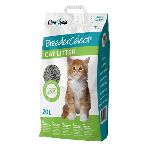 BreederCelect Kattenbakvulling 2 x 20 liter (2 zakken)